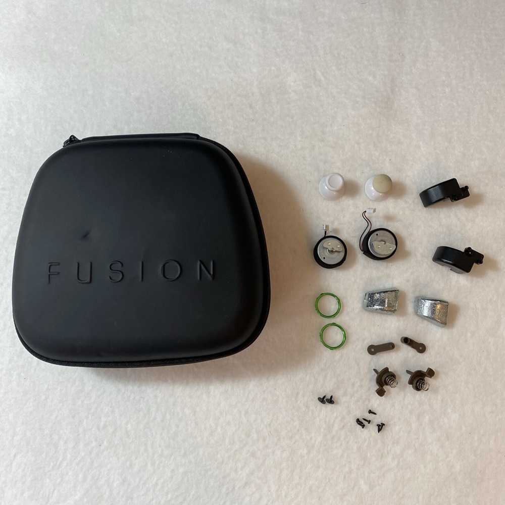 PowerA Fusion Pro Controller Case And Replacement Parts Kit Black Xbox